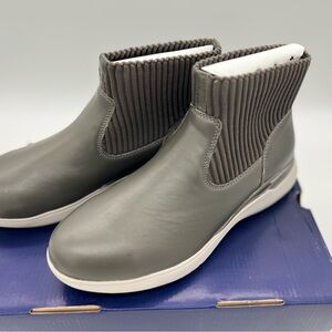 Rockport Work Women's Total Motion Sport Work Safety, Silver, 6.5 Wide